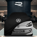 Volkswagen UP Custom Fit Indoor Car Cover Soft Stretch Black Gray Blue Red Dust Protection Garage Cover Laser Cut + Bag