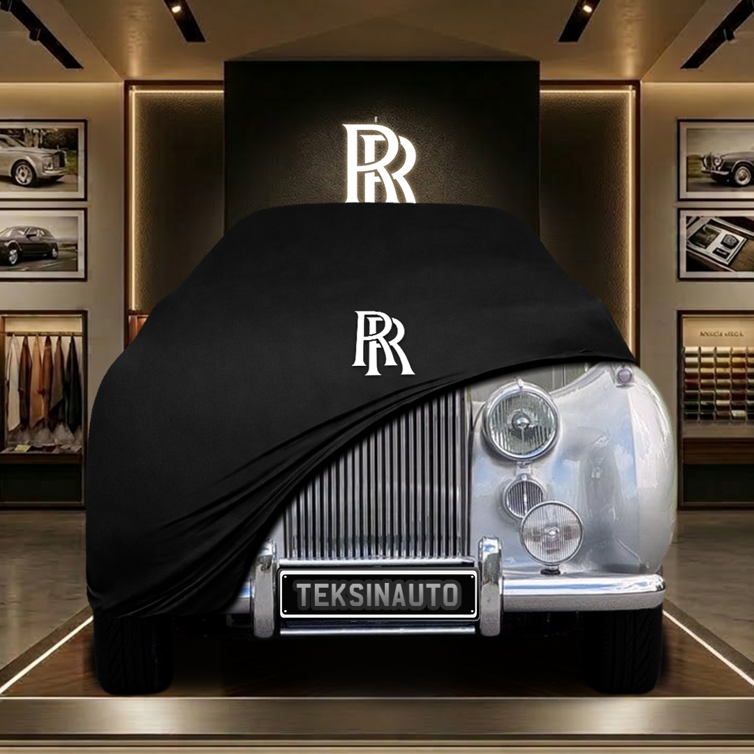 Rolls Royce Silver Dawn (1951-1955) Custom Fit Indoor Car Cover Soft Stretch Black Gray Blue Red Dust Protection Garage Cover Laser Cut + Bag