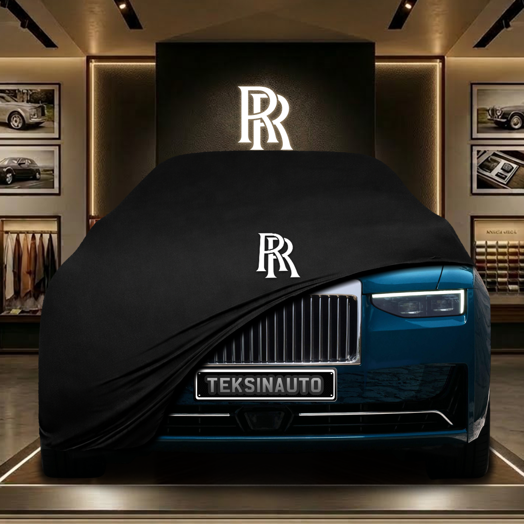 Rolls Royce Ghost 2 (2020-) Custom Fit Indoor Car Cover Soft Stretch Black Gray Blue Red Dust Protection Garage Cover Laser Cut + Bag