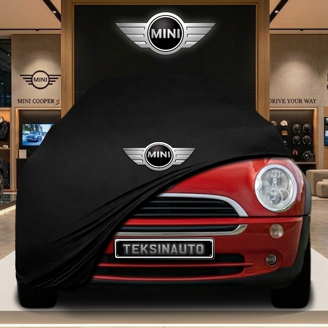 MİNİ COOPER HATCH R50-R53 2001-2006 Custom Fit Indoor Car Cover Soft Stretch Black Gray Blue Red Dust Protection Garage Cover Laser Cut + Bag