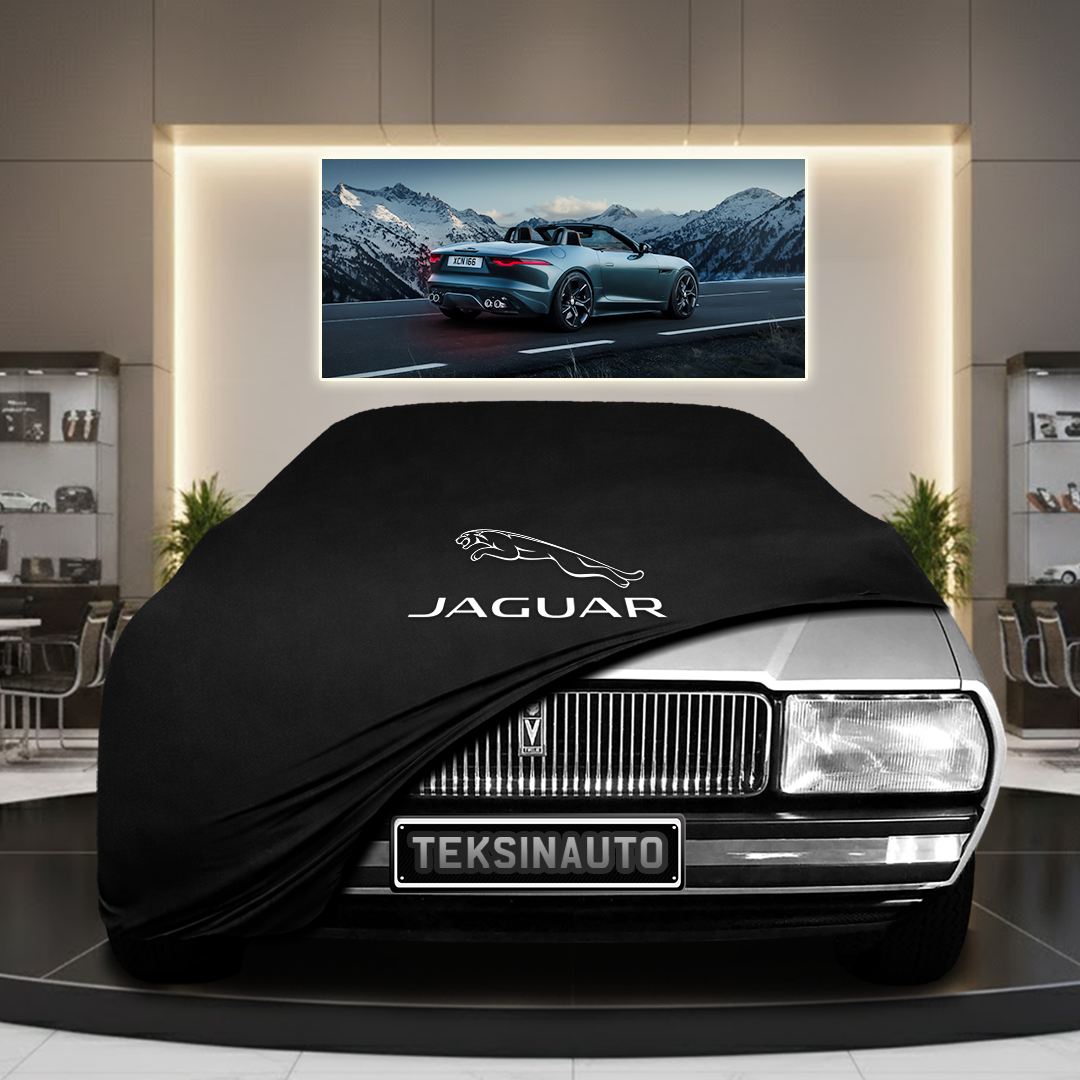 Jaguar XJ (XJ140XJ181) (1986-1994) Custom Fit Indoor Car Cover Soft Stretch Black Gray Blue Red Dust Protection Garage Cover Laser Cut + Bag