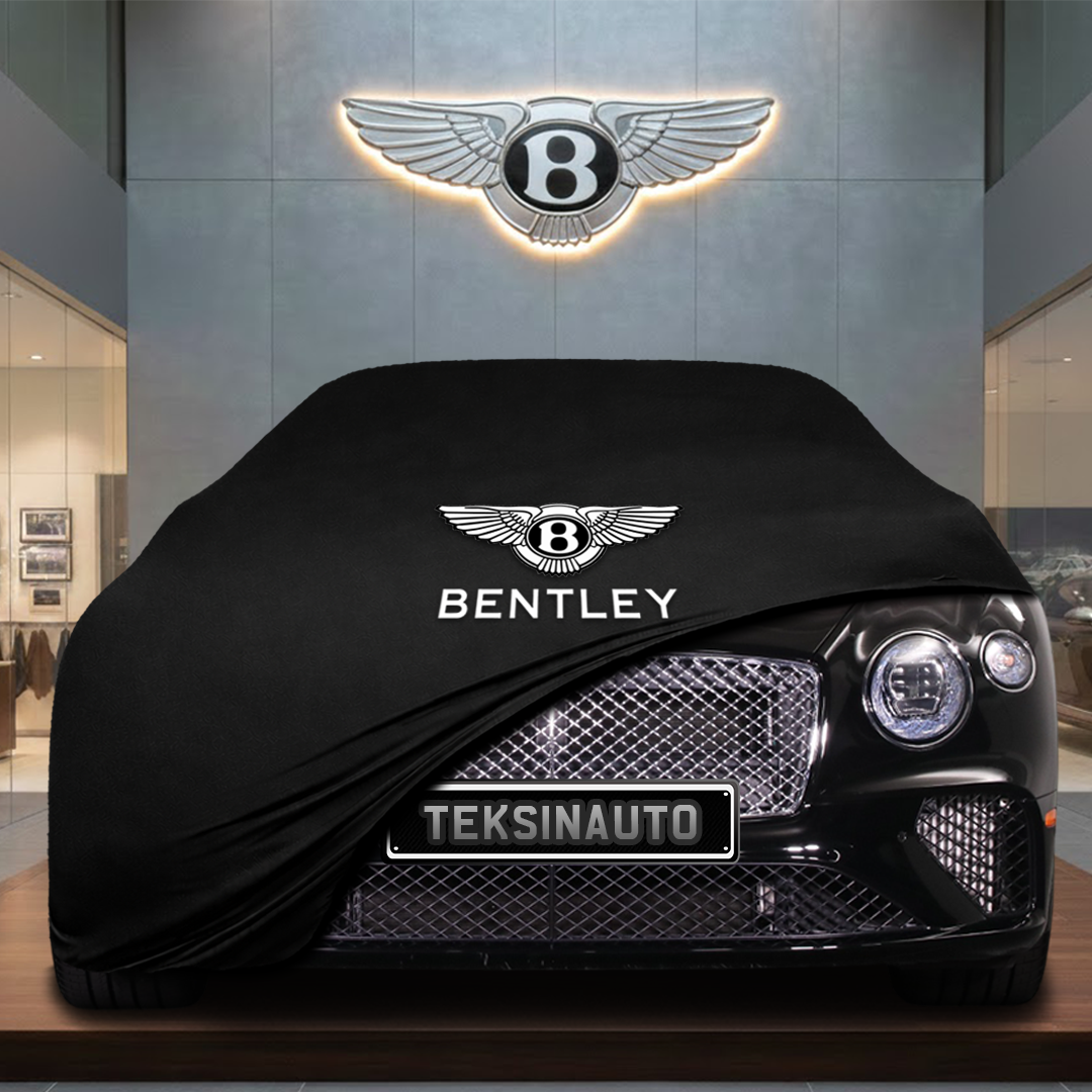 BENTLEY CONTİNENTAL GTC GEN 3 2019-2024 Custom Fit Indoor Car Cover Soft Stretch Black Gray Blue Red Dust Protection Garage Cover Laser Cut + Bag