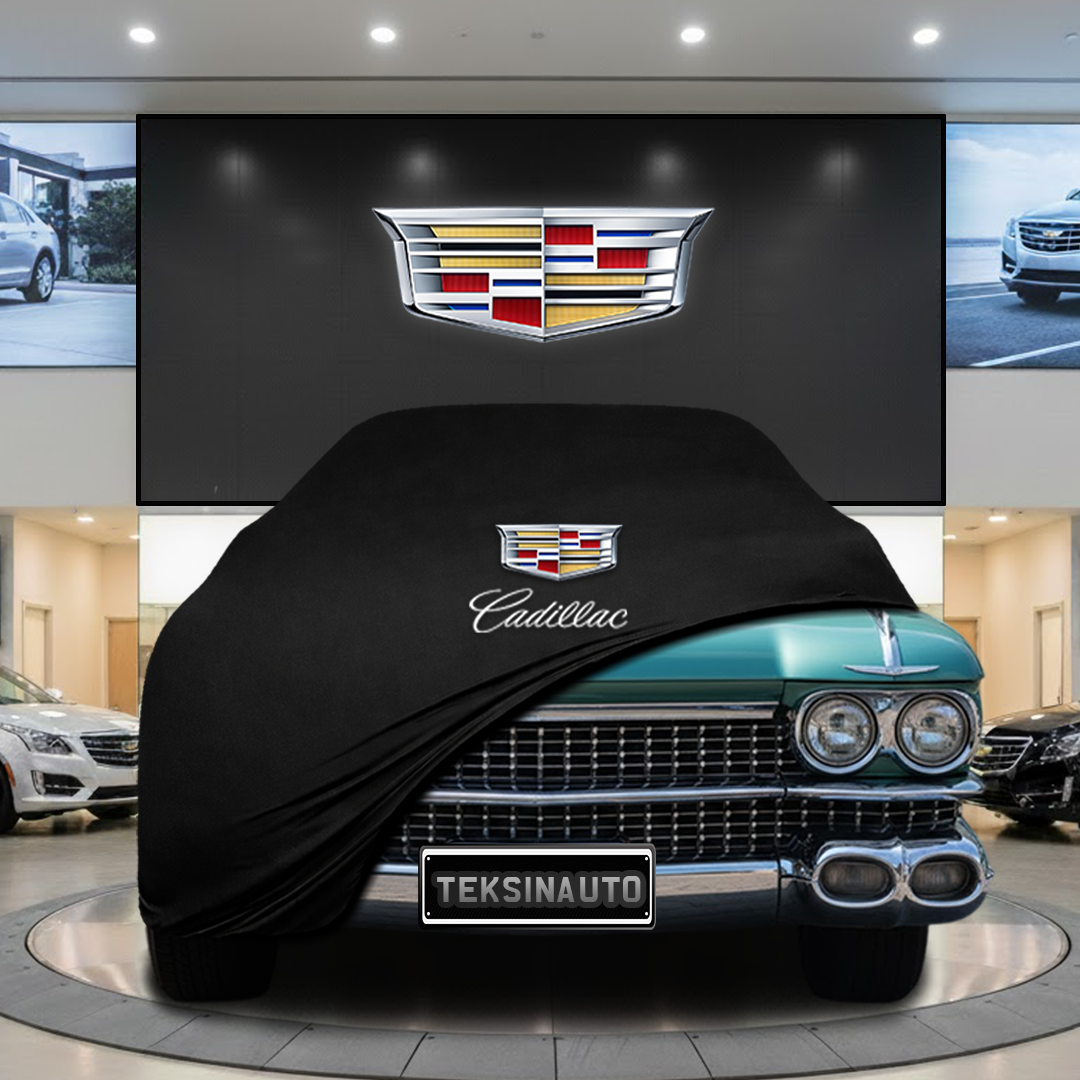 Cadillac Deville (1960-1999) Custom Fit Indoor Car Cover Soft Stretch Black Gray Blue Red Dust Protection Garage Cover Laser Cut + Bag