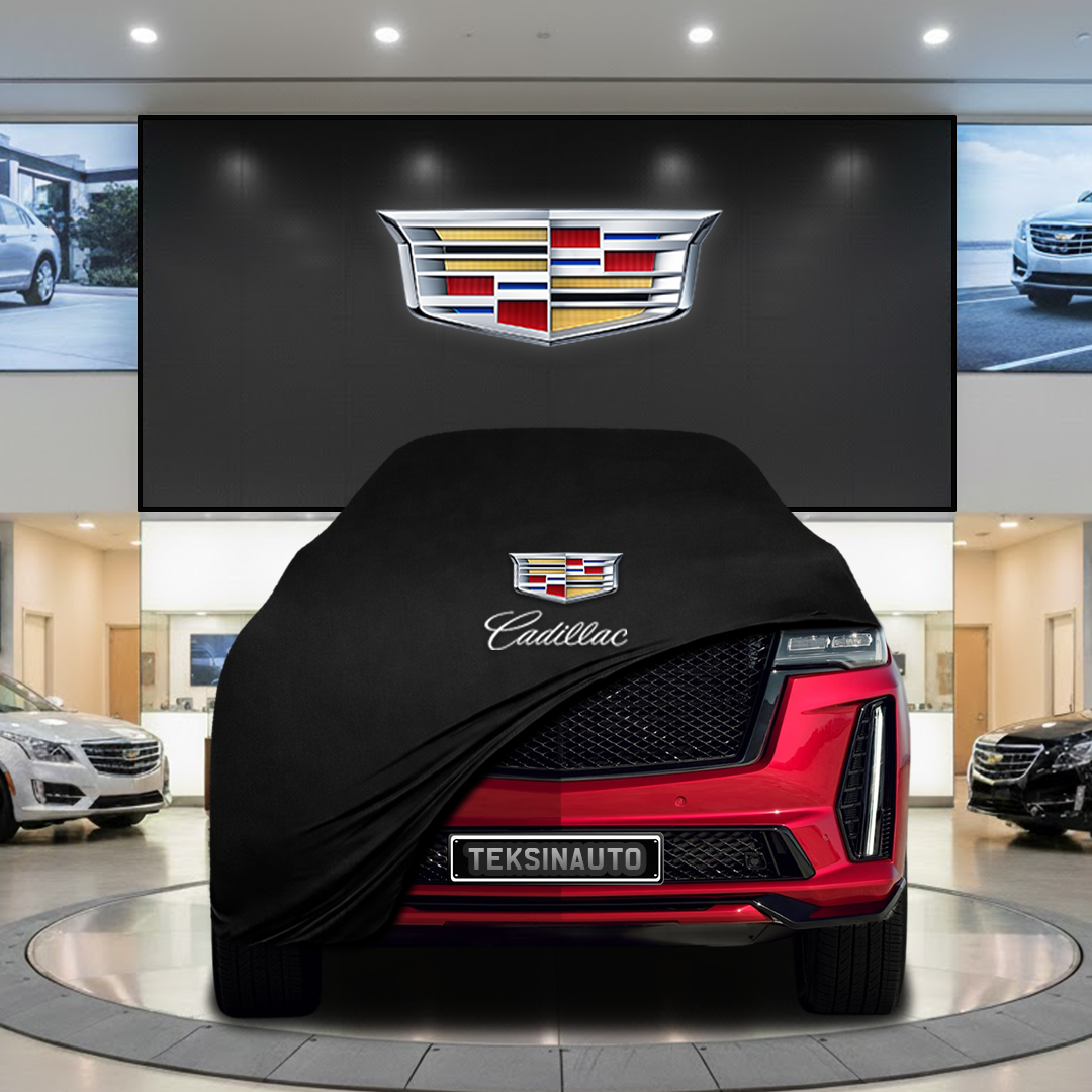 Cadillac Escalade 5 ESV (2020-) Custom Fit Indoor Car Cover Soft Stretch Black Gray Blue Red Dust Protection Garage Cover Laser Cut + Bag