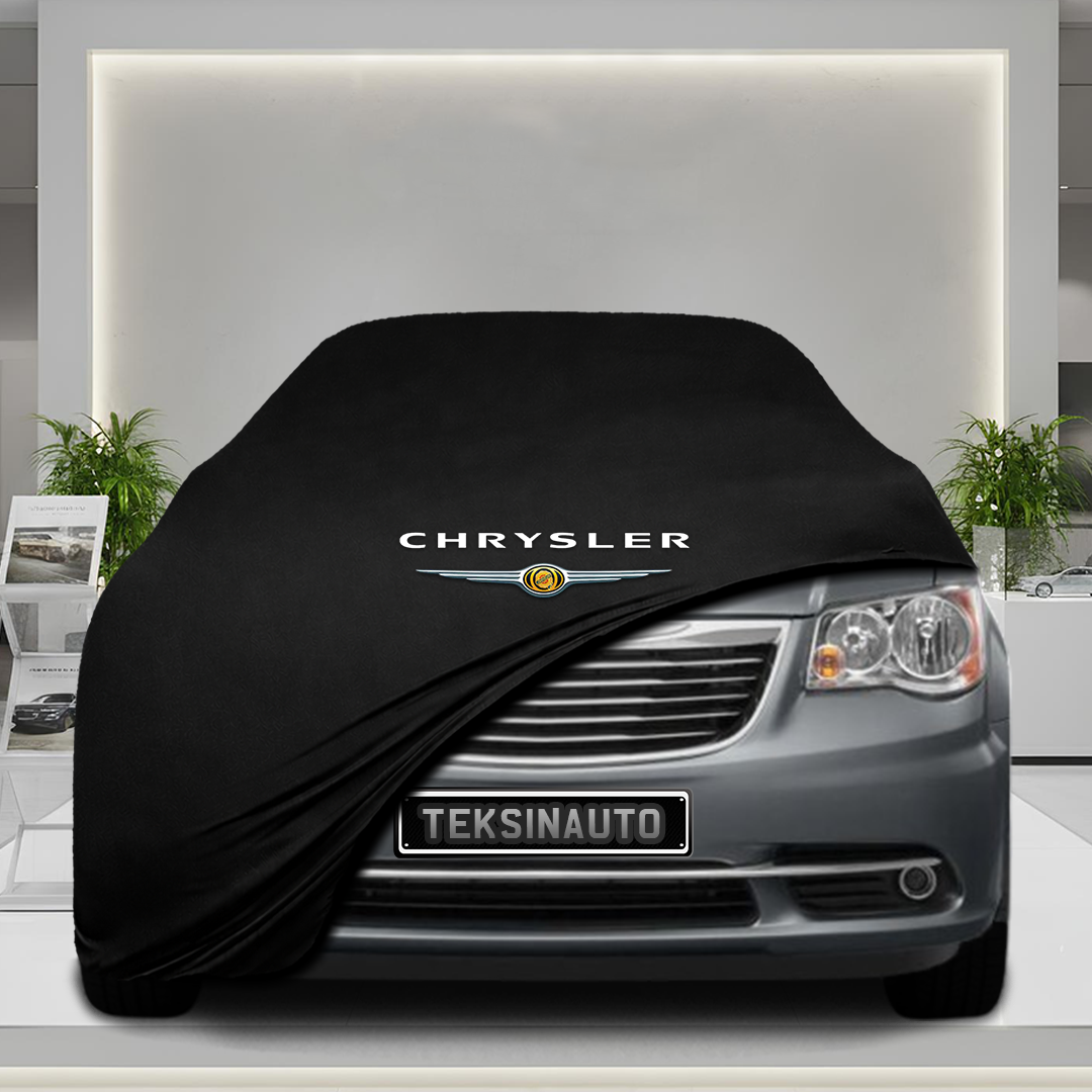 Chrysler Town Country (1996-2016)  Custom Fit Indoor Car Cover Soft Stretch Black Gray Blue Red Dust Protection Garage Cover Laser Cut + Bag