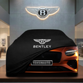 BENTLEY CONTİNENTAL GTC GEN 4 2025- Custom Fit Indoor Car Cover Soft Stretch Black Gray Blue Red Dust Protection Garage Cover Laser Cut + Bag