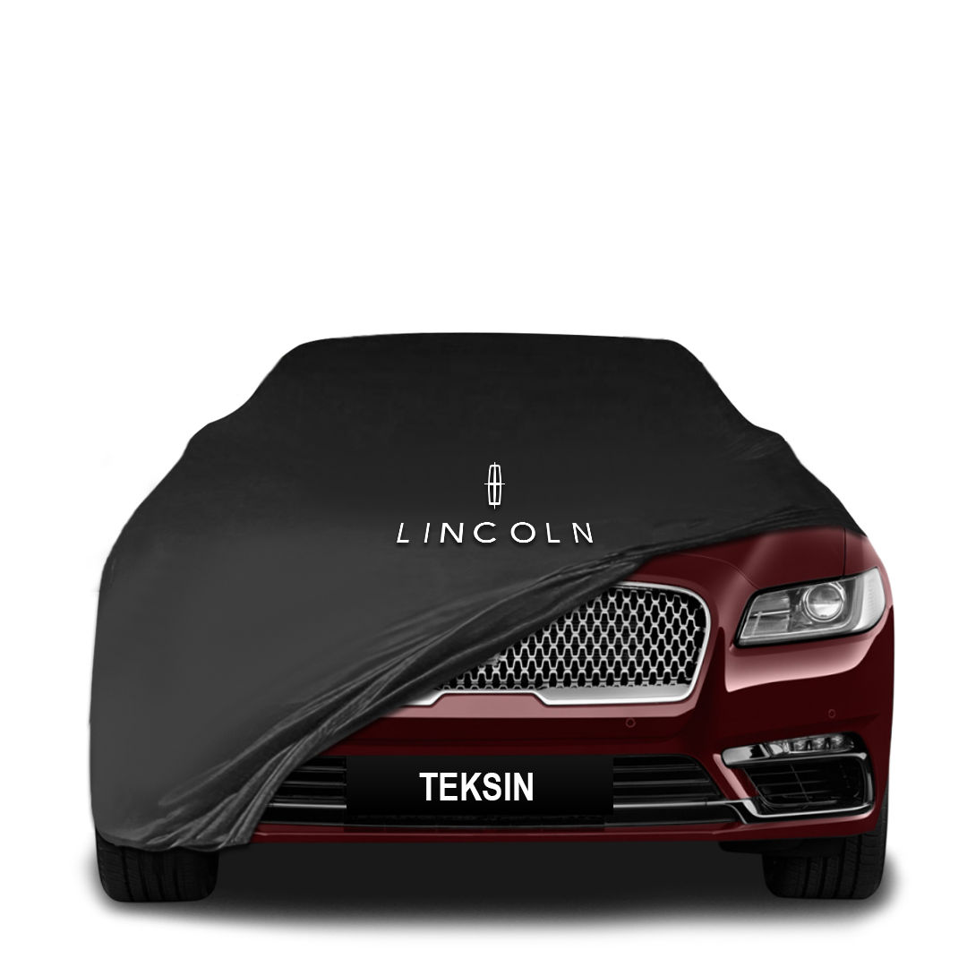 Lincoln Continental (2020-) Indoor Car Cover Custom Fit, Black, Gray, Blue, Red Color