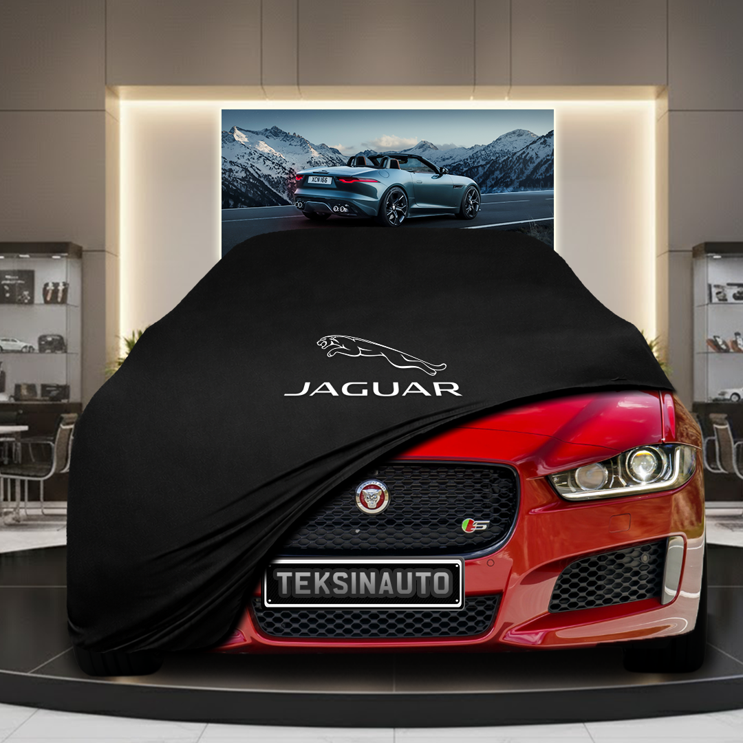 Jaguar XE Custom Fit Indoor Car Cover Soft Stretch Black Gray Blue Red Dust Protection Garage Cover Laser Cut + Bag