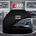 AUDİ Q6 GF E-TRON Custom Fit Indoor Car Cover Soft Stretch Black Gray Blue Red Dust Protection Garage Cover Laser Cut + Bag