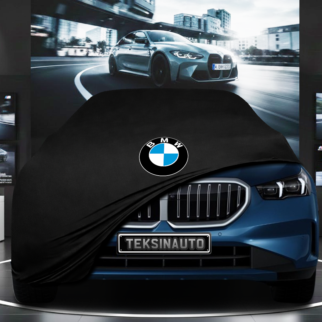 BMW 5 G60 SEDAN (2024-) Custom Fit Indoor Car Cover Soft Stretch Black Gray Blue Red Dust Protection Garage Cover Laser Cut + Bag