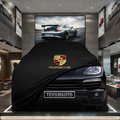 Porsche Cayenne 2 (2014-2017) Custom Fit Indoor Car Cover Soft Stretch Black Gray Blue Red Dust Protection Garage Cover Laser Cut + Bag