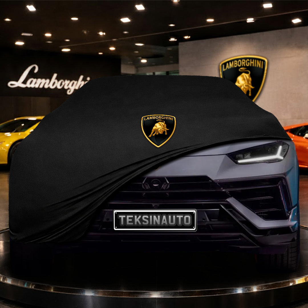 Lamborghini Urus (2018-) Custom Fit Indoor Car Cover Soft Stretch Black Gray Blue Red Dust Protection Garage Cover Laser Cut + Bag