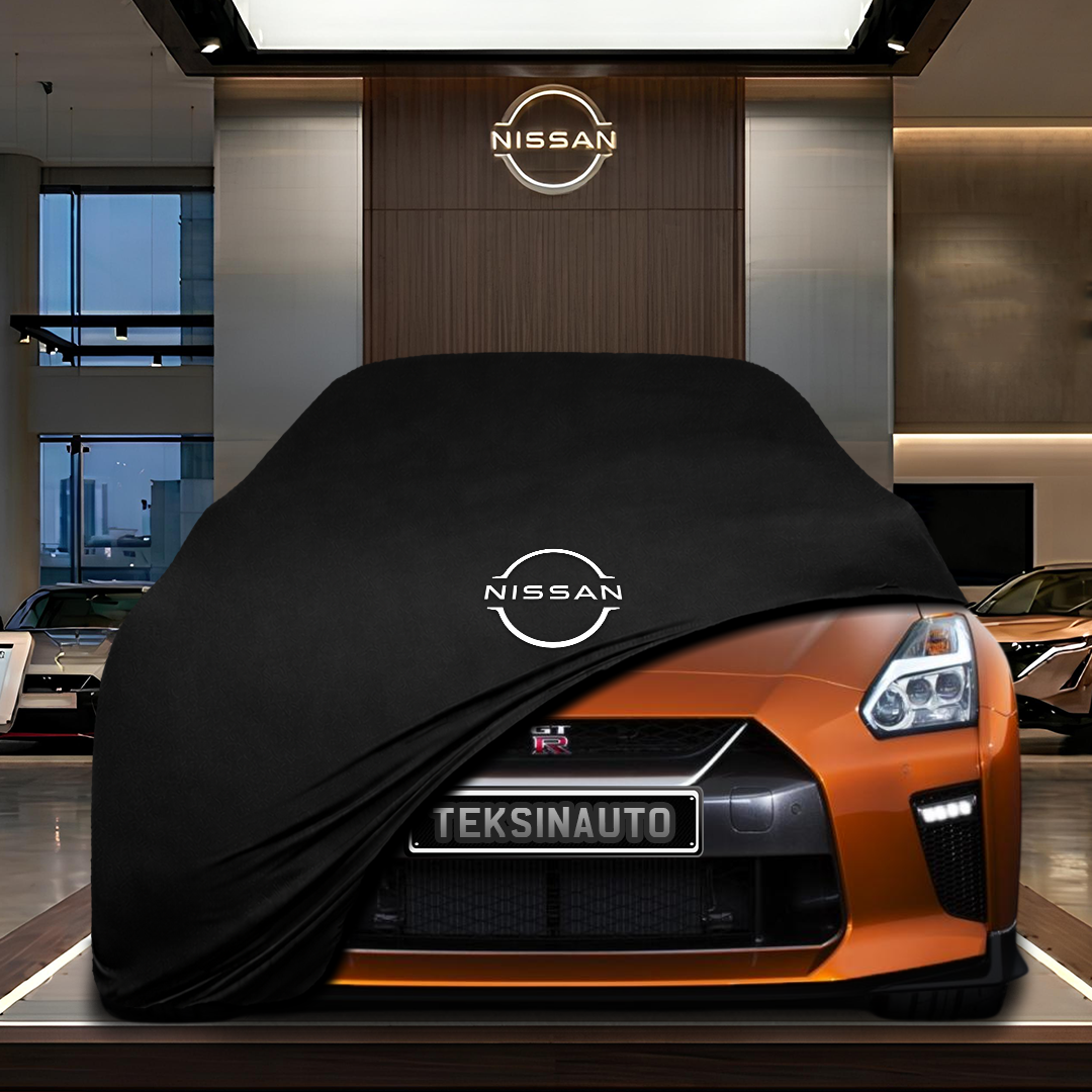 NİSSAN GT-R Custom Fit Indoor Car Cover Soft Stretch Black Gray Blue Red Dust Protection Garage Cover Laser Cut + Bag
