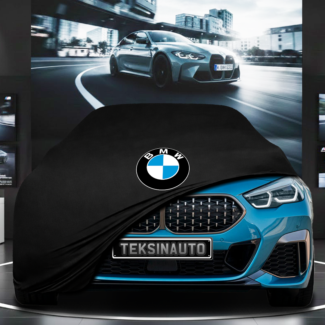 BMW 2 SERİSİ G42 COUPE (2021-) Custom Fit Indoor Car Cover Soft Stretch Black Gray Blue Red Dust Protection Garage Cover Laser Cut + Bag