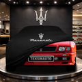 MASERATİ SHAMAL (1989-1995) Custom Fit Indoor Car Cover Soft Stretch Black Gray Blue Red Dust Protection Garage Cover Laser Cut + Bag