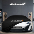 McLaren 675LT (2015-2017) Custom Fit Indoor Car Cover Soft Stretch Black Gray Blue Red Dust Protection Garage Cover Laser Cut + Bag