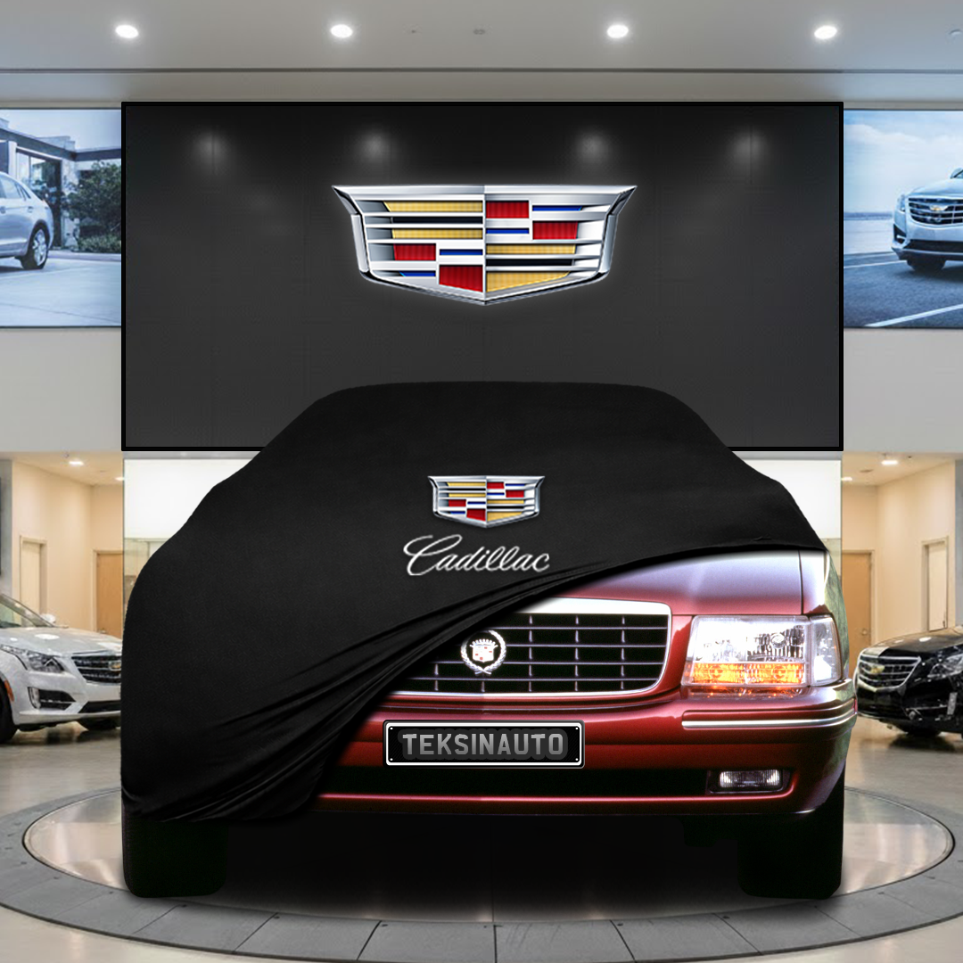 Cadillac Deville EL12 (1999-2006) Custom Fit Indoor Car Cover Soft Stretch Black Gray Blue Red Dust Protection Garage Cover Laser Cut + Bag