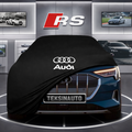 AUDİ E-TRON 2018-2022 Custom Fit Indoor Car Cover Soft Stretch Black Gray Blue Red Dust Protection Garage Cover Laser Cut + Bag