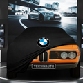 BMW E9 Custom Fit Indoor Car Cover Soft Stretch Black Gray Blue Red Dust Protection Garage Cover Laser Cut + Bag