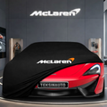 McLaren 540C (2015-) Custom Fit Indoor Car Cover Soft Stretch Black Gray Blue Red Dust Protection Garage Cover Laser Cut + Bag