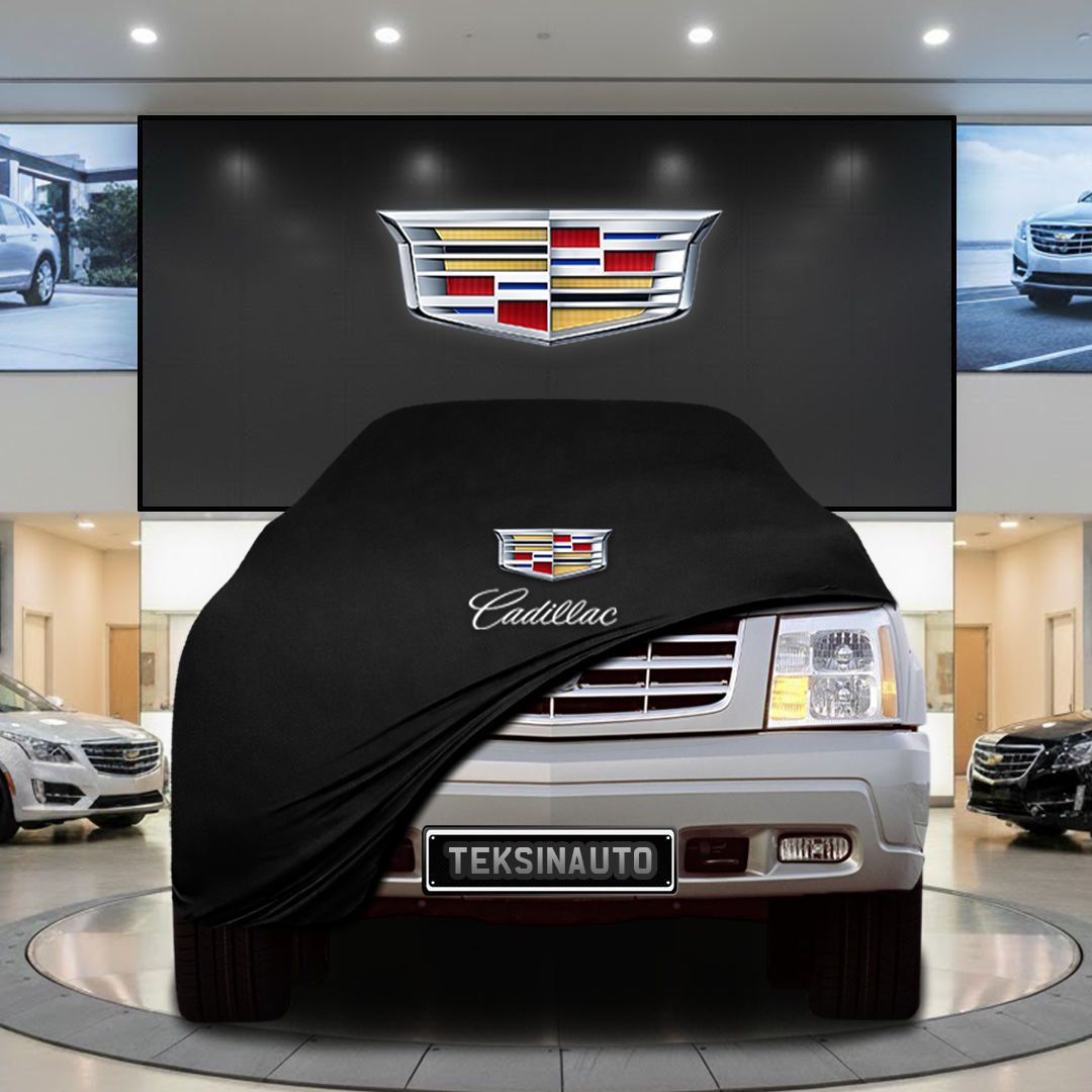 Cadillac Escalade 2 EXT (2002-2006)Custom Fit Indoor Car Cover Soft Stretch Black Gray Blue Red Dust Protection Garage Cover Laser Cut + Bag