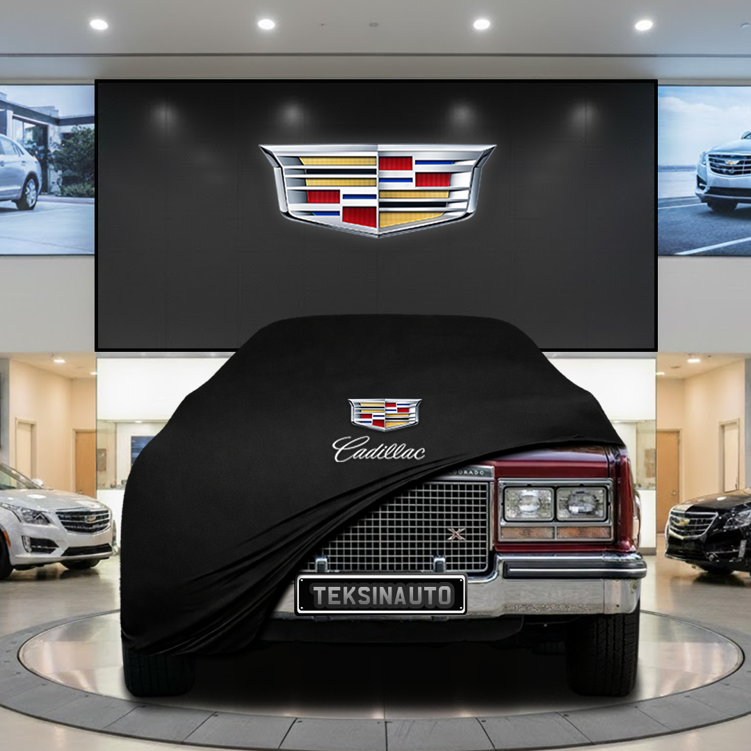Cadillac Eldorado X (1979-1985) Custom Fit Indoor Car Cover Soft Stretch Black Gray Blue Red Dust Protection Garage Cover Laser Cut + Bag