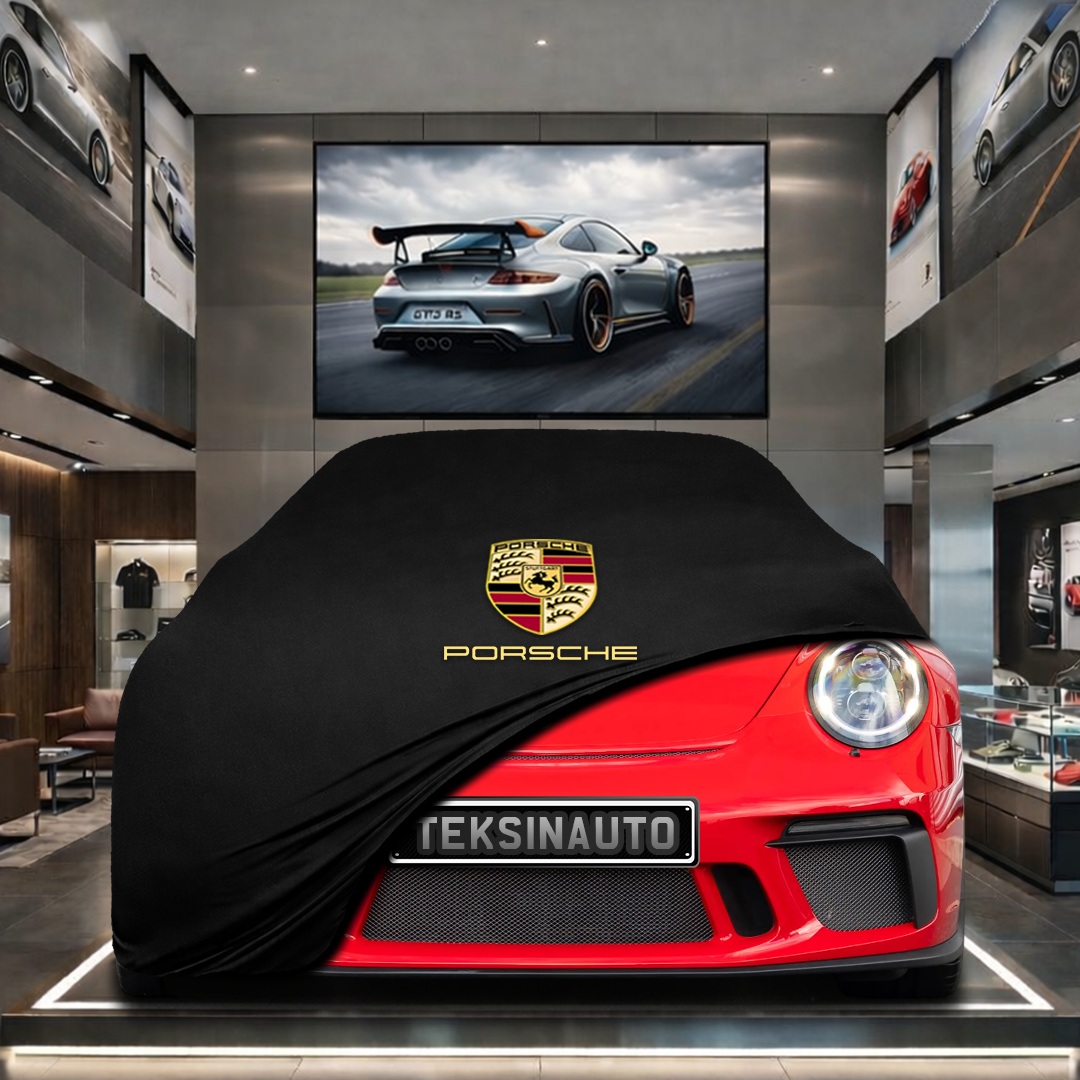 PORSCHE 911 991-2 SPEEDSTER 2019-2020 Custom Fit Indoor Car Cover Soft Stretch Black Gray Blue Red Dust Protection Garage Cover Laser Cut + Bag