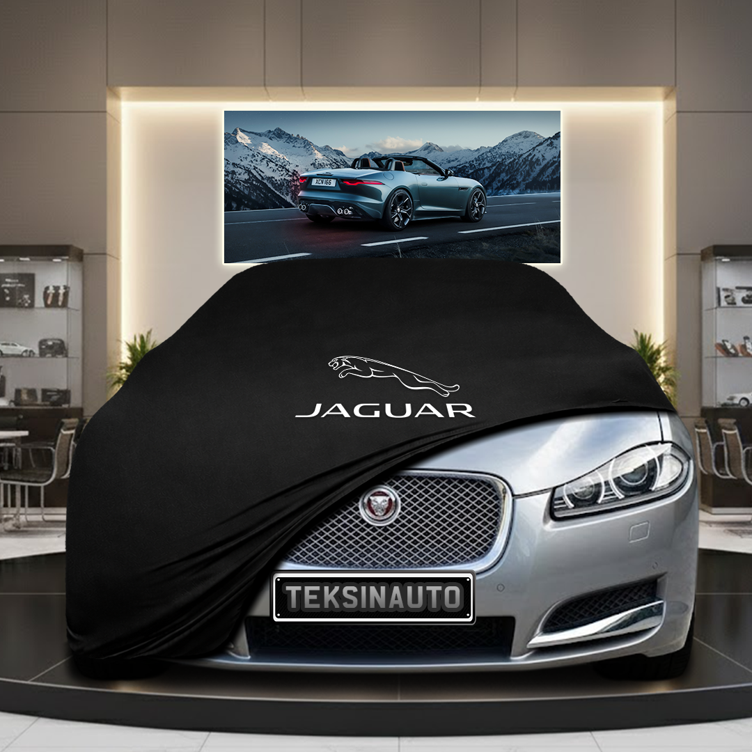 Jaguar XF Custom Fit Indoor Car Cover Soft Stretch Black Gray Blue Red Dust Protection Garage Cover Laser Cut + Bag