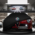 Alfa Romeo 8C Competizione Coupe Custom Fit Indoor Car Cover Soft Stretch Black Gray Blue Red Dust Protection Garage Cover Laser Cut + Bag