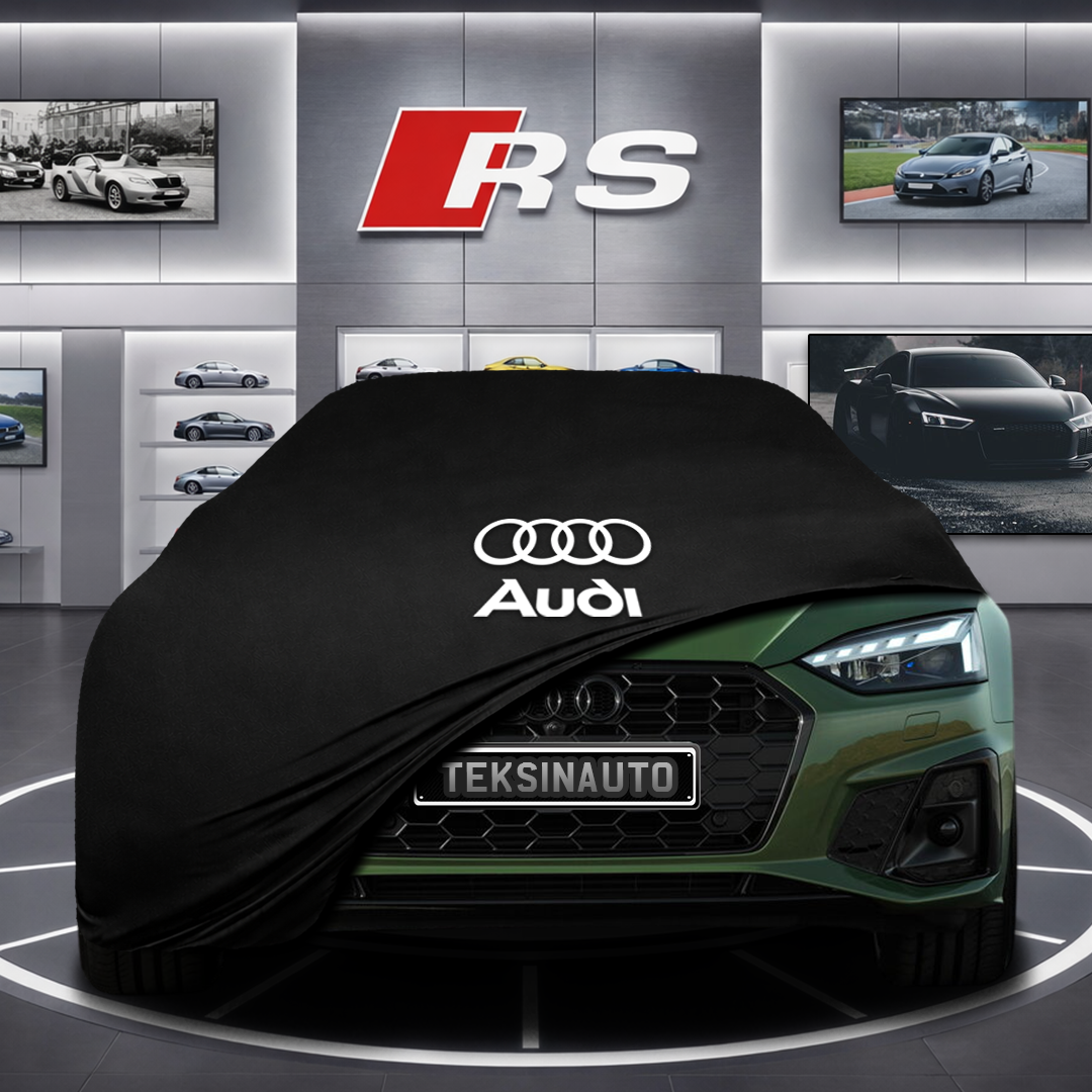 AUDİ A5 F5 Custom Fit Indoor Car Cover Soft Stretch Black Gray Blue Red Dust Protection Garage Cover Laser Cut + Bag