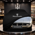 MASERATİ GHİBLİ AM115 (1967-1973) Custom Fit Indoor Car Cover Soft Stretch Black Gray Blue Red Dust Protection Garage Cover Laser Cut + Bag