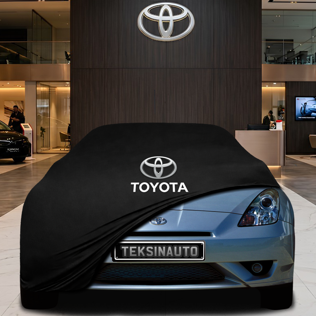 TOYOTA CELİCA (T23) (1999-2006) Custom Fit Indoor Car Cover Soft Stretch Black Gray Blue Red Dust Protection Garage Cover Laser Cut + Bag