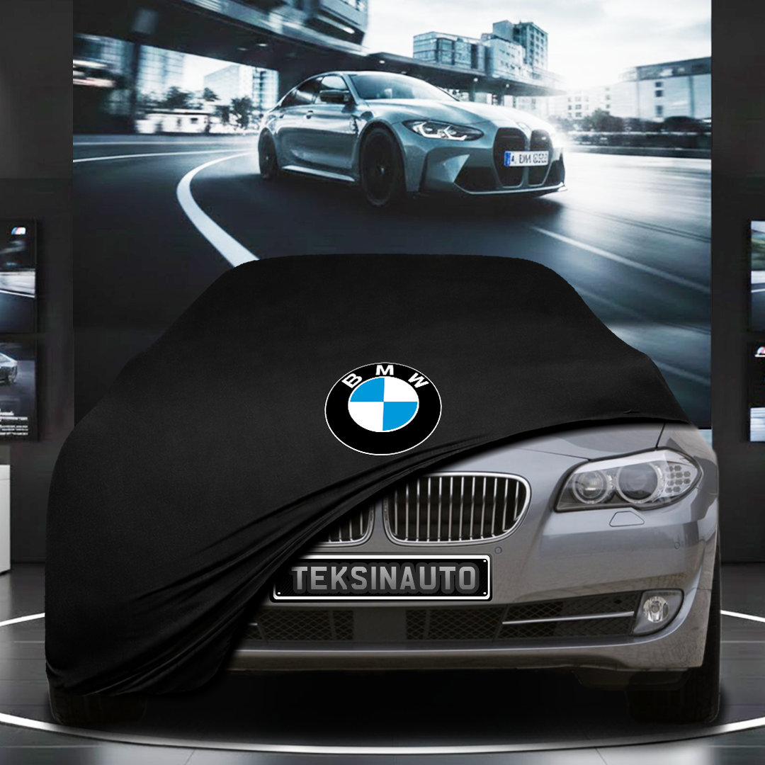 BMW M5 F10 SEDAN (2010-2017) Custom Fit Indoor Car Cover Soft Stretch Black Gray Blue Red Dust Protection Garage Cover Laser Cut + Bag