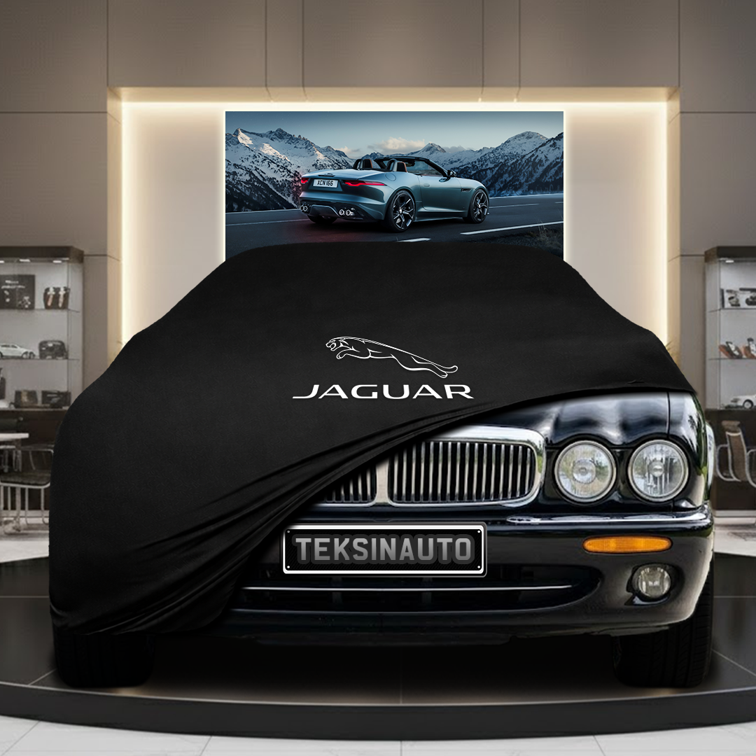 JAGUAR XJ X300 1994-1997 Custom Fit Indoor Car Cover Soft Stretch Black Gray Blue Red Dust Protection Garage Cover Laser Cut + Bag