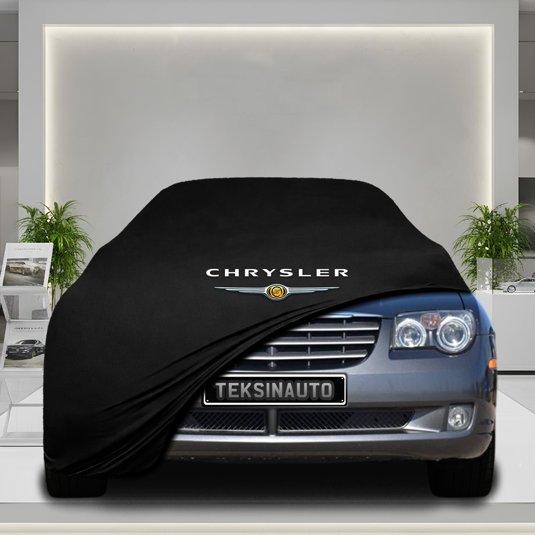 Chrysler Crossfire (2003-2007) Custom Fit Indoor Car Cover Soft Stretch Black Gray Blue Red Dust Protection Garage Cover Laser Cut + Bag