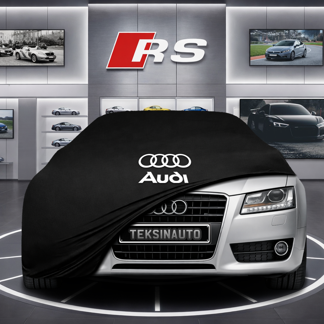 AUDİ A5 8TA SPORTBACK 2009-2011 Custom Fit Indoor Car Cover Soft Stretch Black Gray Blue Red Dust Protection Garage Cover Laser Cut + Bag