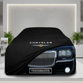 Chrysler 300 (2004-2010) Custom Fit Indoor Car Cover Soft Stretch Black Gray Blue Red Dust Protection Garage Cover Laser Cut + Bag