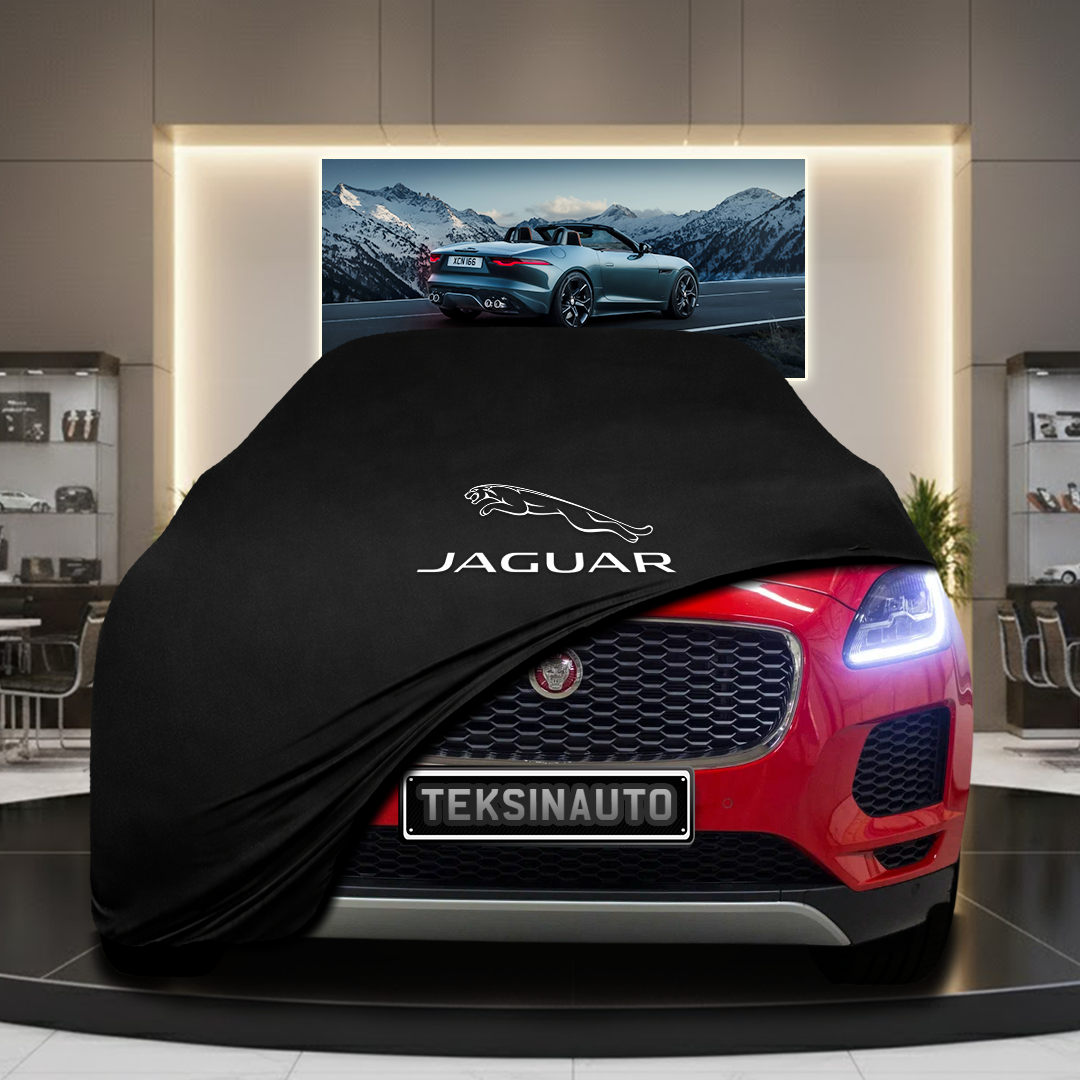 Jaguar E-PACE Custom Fit Indoor Car Cover Soft Stretch Black Gray Blue Red Dust Protection Garage Cover Laser Cut + Bag