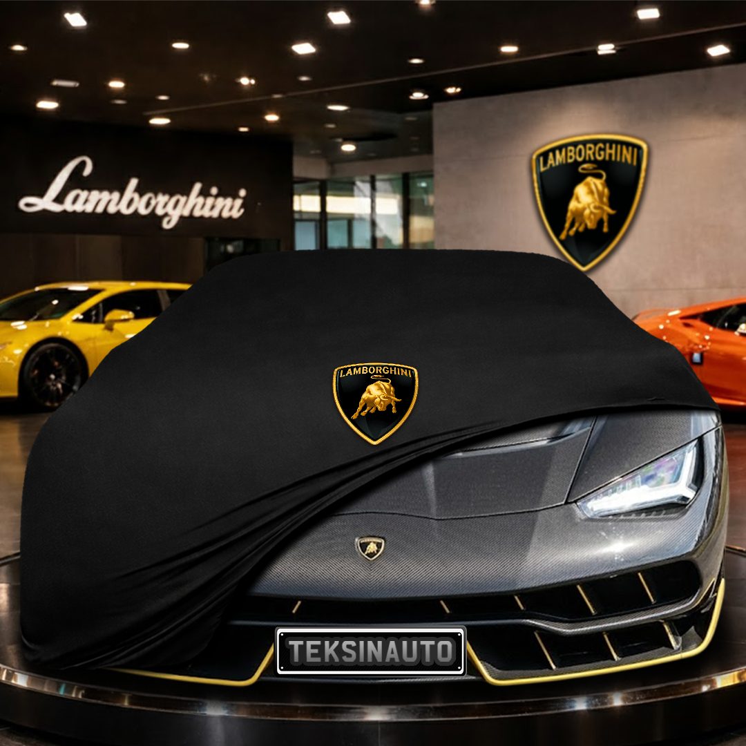 Lamborghini Centenario LP770-4 (2016-2018) Custom Fit Indoor Car Cover Soft Stretch Black Gray Blue Red Dust Protection Garage Cover Laser Cut + Bag