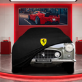 Ferrari 410 Custom Fit Indoor Car Cover Soft Stretch Black Gray Blue Red Dust Protection Garage Cover Laser Cut + Bag