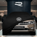 Volkswagen Bora 4 (2018-) Custom Fit Indoor Car Cover Soft Stretch Black Gray Blue Red Dust Protection Garage Cover Laser Cut + Bag