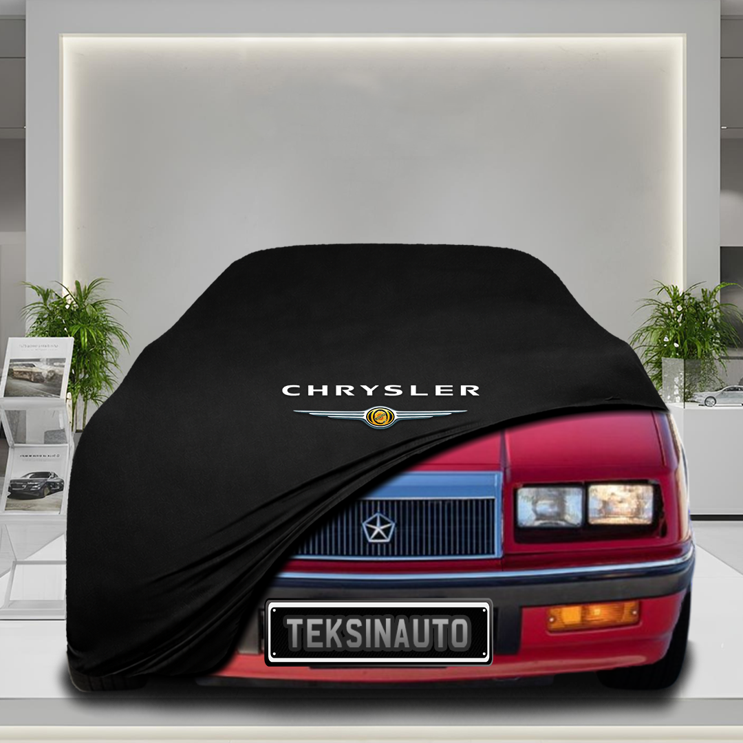 Chrysler Le Baron (1986-1996) Custom Fit Indoor Car Cover Soft Stretch Black Gray Blue Red Dust Protection Garage Cover Laser Cut + Bag