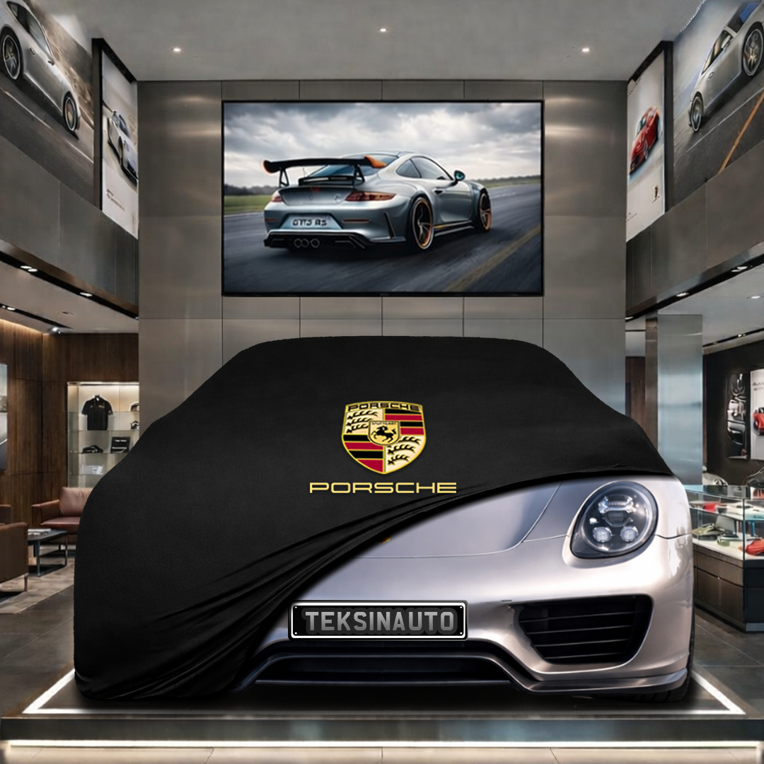 Porsche 918 Spyder Custom Fit Indoor Car Cover Soft Stretch Black Gray Blue Red Dust Protection Garage Cover Laser Cut + Bag