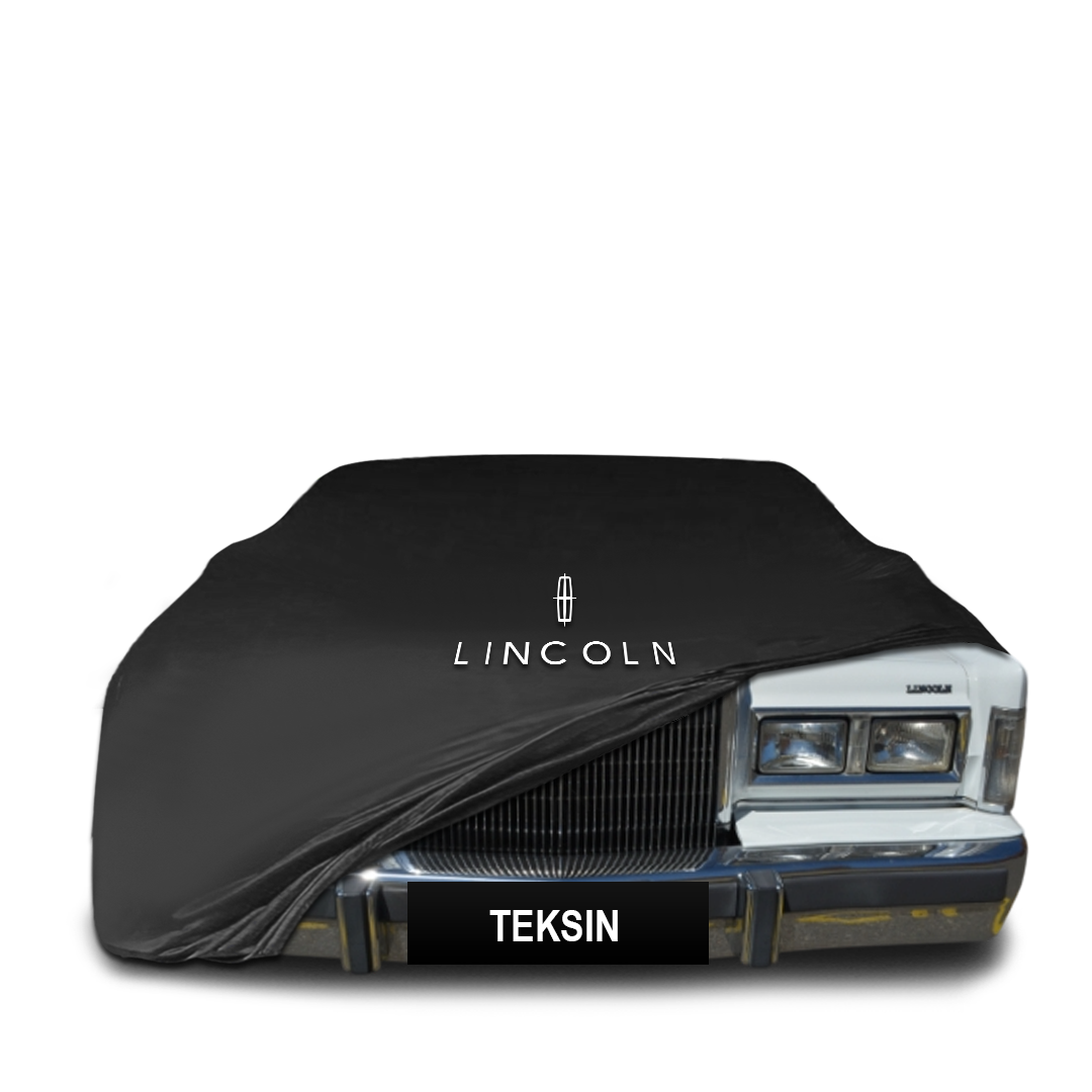 Lincoln Town Car (1981-2011) Indoor Car Cover Custom Fit, Black, Gray, Blue, Red Color