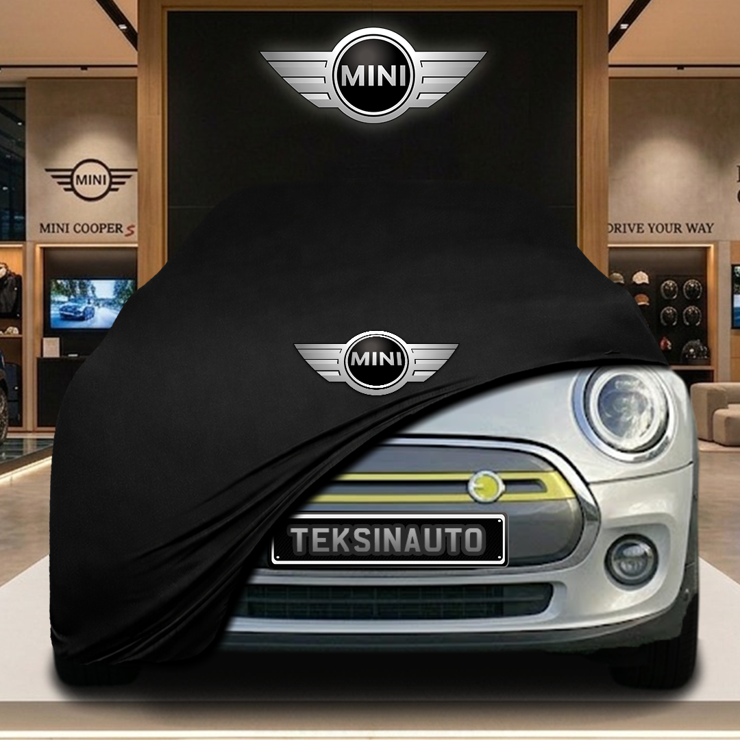 MİNİ COOPER ELECTRIC SE F56 Custom Fit Indoor Car Cover Soft Stretch Black Gray Blue Red Dust Protection Garage Cover Laser Cut + Bag
