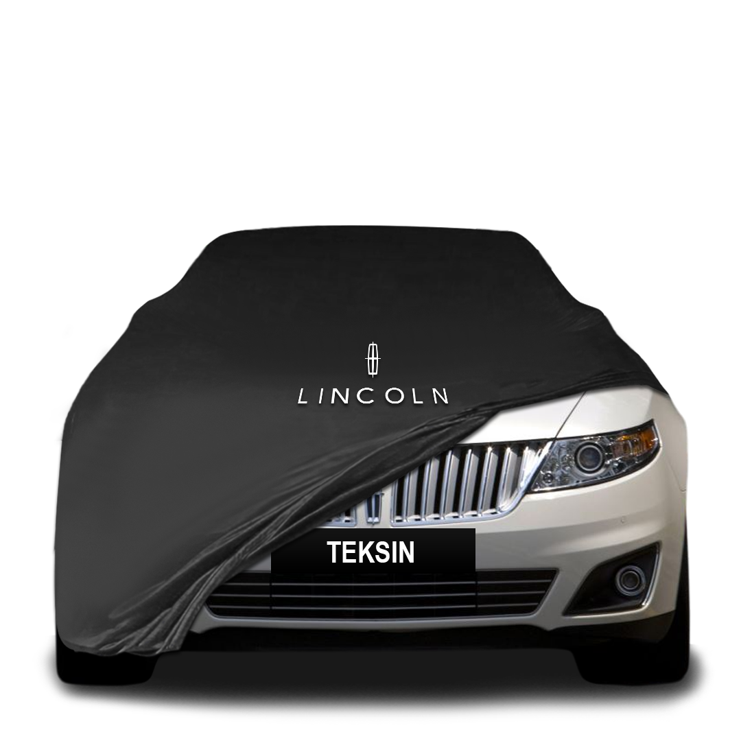 Lincoln MKS (2009–2016) Indoor Car Cover Custom Fit, Black, Gray, Blue, Red Color