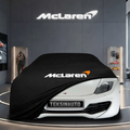 McLaren MP4-12C (2011-2014) Custom Fit Indoor Car Cover Soft Stretch Black Gray Blue Red Dust Protection Garage Cover Laser Cut + Bag
