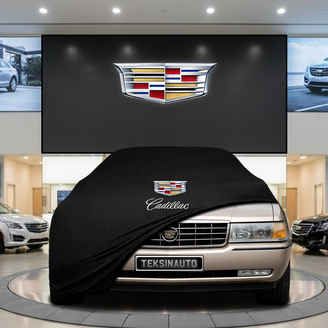 Cadillac Seville 5 (1997-2004) Custom Fit Indoor Car Cover Soft Stretch Black Gray Blue Red Dust Protection Garage Cover Laser Cut + Bag