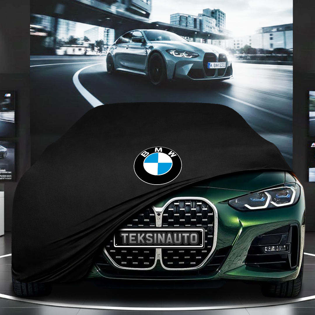 BMW 4 SERİES COUPE G22 (2020-) Custom Fit Indoor Car Cover Soft Stretch Black Gray Blue Red Dust Protection Garage Cover Laser Cut + Bag (Kopya)