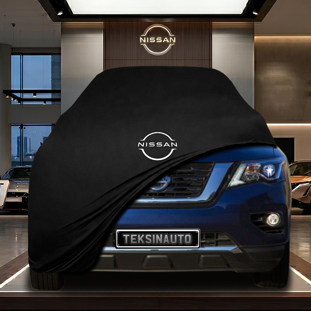 NİSSAN PATHFİNDER 4 (2012-2021) Custom Fit Indoor Car Cover Soft Stretch Black Gray Blue Red Dust Protection Garage Cover Laser Cut + Bag